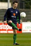 30 March 2004; Liam Miller during a Republic of Ireland Squad Training Session at the Carlisle Grounds in Bray, Wicklow. Photo by Pat Murphy/Sportsfile