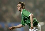 31 March 2004; Robbie Keane of Republic of Ireland celebrates after scoring his side's second goal during an International Friendly between Republic of Ireland and Czech Republic at Lansdowne Road in Dublin. Photo by David Maher/Sportsfile