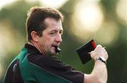 14 July 2007; Referee Syl Doyle. Bank of Ireland All-Ireland Football Championship Qualifier, Round 2, Meath v Fermanagh, Pairc Tailteann, Navan. Photo by Sportsfile
