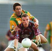 14 July 2007; Francis Boyle, Westmeath, in action against Rory Kavanagh, Donegal. Bank of Ireland All-Ireland Football Championship Qualifier, Round 2, Westmeath v Donegal, Cusack Park, Mullingar, Co. Westmeath. Picture credit: Ray McManus / SPORTSFILE