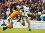 14 July 2007; Barry Owens, Fermanagh, in action against Anthony Moyles, Meath. Bank of Ireland All-Ireland Football Championship Qualifier, Round 2, Meath v Fermanagh, Pairc Tailteann, Navan. Photo by Sportsfile