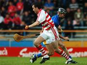 14 July 2007; Donal Og Cusack, Cork, in action against Michael Webster, Tipperary. Guinness All-Ireland Hurling Championship Qualifier, Group B, Tipperary v Cork, Semple Stadium, Thurles, Co. Tipperary. Picture credit: Brendan Moran / SPORTSFILE