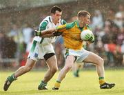 14 July 2007; Niall McKeigue, Meath, in action against Ciarán O'Reilly, Fermanagh. Bank of Ireland All-Ireland Football Championship Qualifier, Round 2, Meath v Fermanagh, Pairc Tailteann, Navan. Photo by Sportsfile