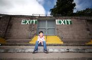 15 July 2007; Tyrone fan Michael Loughran waits for the start of the game. Bank of Ireland Ulster Senior Football Championship Final - Tyrone v Monaghan, St Tighearnach's Park, Clones, Co Monaghan. Picture credit: Russell Pritchard / SPORTSFILE