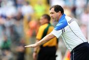 15 July 2007; Monaghan manager Seamus McAneny. Bank of Ireland Ulster Senior Football Championship Final - Tyrone v Monaghan, St Tighearnach's Park, Clones, Co Monaghan. Picture credit: Russell Pritchard / SPORTSFILE