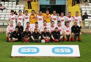 15 July 2007; The Tyrone squad. ESB Ulster Minor Football Championship Final - Derry v Tyrone, St Tighearnach's Park, Clones, Co Monaghan. Picture credit: Oliver McVeigh / SPORTSFILE