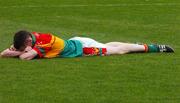 15 July 2007; Brendan Murphy, Carlow, at the end of the game. ESB Leinster Minor Football Championship Final, Laois v Carlow, Croke Park, Dublin. Picture credit: Ray McManus / SPORTSFILE