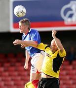 17 July 2007; William Murphy, Linfield, in action against Martin Anderson, IF Elfsborg. UEFA Champions League, 1st Round, 1st leg, Linfield v IF Elfsborg, Windsor Park, Belfast, Co. Antrim. Picture credit: Oliver McVeigh / SPORTSFILE