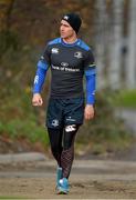 25 November 2014; Leinster's Eoin Reddan arrives for during squad training ahead of their Guinness PRO12, Round 9, game against Ospreys on Saturday. Leinster Rugby Squad Training, Rosemount, UCD, Dublin. Picture credit: Brendan Moran / SPORTSFILE