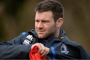 25 November 2014; Leinster's Fergus McFadden during squad training ahead of their Guinness PRO12, Round 9, game against Ospreys on Saturday. Leinster Rugby Squad Training, Rosemount, UCD, Dublin. Picture credit: Brendan Moran / SPORTSFILE