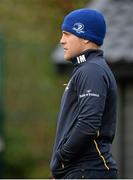 25 November 2014; Leinster's Ian Madigan during squad training ahead of their Guinness PRO12, Round 9, game against Ospreys on Saturday. Leinster Rugby Squad Training, Rosemount, UCD, Dublin. Picture credit: Brendan Moran / SPORTSFILE