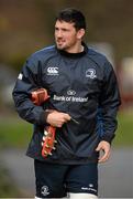 25 November 2014; Leinster's Ben Marshall arrives for squad training ahead of their Guinness PRO12, Round 9, game against Ospreys on Saturday. Leinster Rugby Squad Training, Rosemount, UCD, Dublin. Picture credit: Brendan Moran / SPORTSFILE