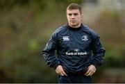 25 November 2014; Leinster's Luke McGrath during squad training ahead of their Guinness PRO12, Round 9, game against Ospreys on Saturday. Leinster Rugby Squad Training, Rosemount, UCD, Dublin. Picture credit: Brendan Moran / SPORTSFILE