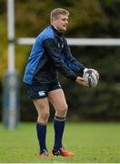 25 November 2014; Leinster's Steve Crosbie during squad training ahead of their Guinness PRO12, Round 9, game against Ospreys on Saturday. Leinster Rugby Squad Training, Rosemount, UCD, Dublin. Picture credit: Brendan Moran / SPORTSFILE
