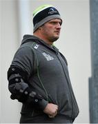 25 November 2014; Connacht's Nathan White sits out squad training ahead of their Guinness PRO12, Round 9, game against Scarlets on Saturday. Connacht Rugby Squad Training, The Sportsground, Galway. Picture credit: Diarmuid Greene / SPORTSFILE