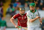 16 November 2014; Joey Holden, Ballyhale Shamrocks, in action against James Nolan, Clara. Kilkenny Senior Hurling Championship Final, Clara v Ballyhale Shamrocks, Nowlan Park, Co. Kilkenny. Picture credit: Piaras Ó Mídheach / SPORTSFILE