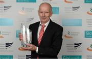 26 November 2014; Brian Lynch winner of the Master Runner of the Year award during the National Athletics Awards. Crowne Plaza Hotel, Santry, Co. Dublin. Picture credit: Barry Cregg / SPORTSFILE