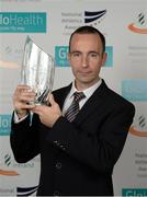 26 November 2014; John O'Regan winner of the Ultra Runner of the Year award during the National Athletics Awards. Crowne Plaza Hotel, Santry, Co. Dublin. Picture credit: Barry Cregg / SPORTSFILE
