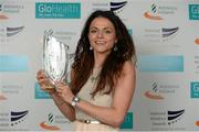 26 November 2014; Maria O'Sullivan, Trinity College Dublin, winner of the Female University Athlete of the Year award during the National Athletics Awards. Crowne Plaza Hotel, Santry, Co. Dublin. Picture credit: Barry Cregg / SPORTSFILE