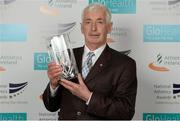 26 November 2014; Tony Ennis, Fr. Murphy's AC, winner of the Outstanding official of the Year award during the National Athletics Awards. Crowne Plaza Hotel, Santry, Co. Dublin. Picture credit: Barry Cregg / SPORTSFILE