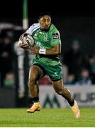 21 November 2014; Bundee Aki, Connacht. Guinness PRO12, Round 8, Connacht v Zebre. The Sportsground, Galway. Picture credit: Ramsey Cardy / SPORTSFILE
