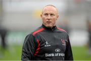 27 November 2014; Ulster head coach Neil Doak during their captain's run ahead of their Guinness Pro12, Round 9, match against Munster on Friday. Ulster Rugby Captain's Run, Kingspan Stadium, Ravenhill Park, Belfast, Co. Antrim. Picture credit: Oliver McVeigh / SPORTSFILE