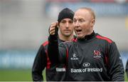 27 November 2014; Ulster head coach Neil Doak during their captain's run ahead of their Guinness Pro12, Round 9, match against Munster on Friday. Ulster Rugby Captain's Run, Kingspan Stadium, Ravenhill Park, Belfast, Co. Antrim. Picture credit: Oliver McVeigh / SPORTSFILE