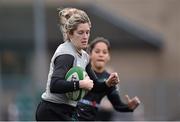 27 November 2014; Alison Miller, Ireland, in action against Australia Tribe 7's. Women's Rugby 7's Tournament, Ireland v Australia. Lansdowne RFC, Lansdowne Road, Dublin. Picture credit: Matt Browne / SPORTSFILE