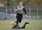 27 November 2014; Alison Miller, Ireland, in action against Australia Tribe 7's. Women's Rugby 7's Tournament, Ireland v Australia. Lansdowne RFC, Lansdowne Road, Dublin. Picture credit: Matt Browne / SPORTSFILE