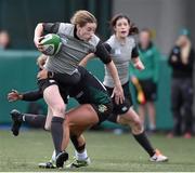 27 November 2014; Martina McCarthy, Ireland in action against Australia Tribe 7's. Women's Rugby 7's Tournament, Ireland v Australia. Lansdowne RFC, Lansdowne Road, Dublin. Picture credit: Matt Browne / SPORTSFILE
