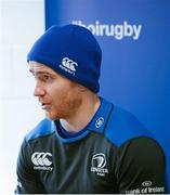 28 November 2014; Leinster's Eoin Reddan during a press conference ahead of their Guinness PRO12, Round 9, game against Ospreys on Saturday. Leinster Rugby Press Conference, RDS Media Room, Ballsbridge, Dublin. Picture credit: Piaras Ó Mídheach / SPORTSFILE