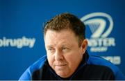 28 November 2014; Leinster's head coach Matt O'Connor during a press conference ahead of their Guinness PRO12, Round 9, game against Ospreys on Saturday. Leinster Rugby Press Conference, RDS Media Room, Ballsbridge, Dublin. Picture credit: Piaras Ó Mídheach / SPORTSFILE