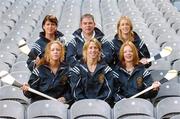 16 July 2007; The Camogie Association has appointed four Regional Development Co-ordinators and a 2nd Level Development Co-ordinator. Pictured at the announcement of the appointments are front, from left, Eve Talbot, Dublin, Regional Development Co-ordinator, Director of Camogie Mary O'Connor, Deirdre Murphy, Clare, Regional Development Co-ordinator, and back, from left, Jennifer Steede, Galway, 2nd Level Colleges Development Co-ordinator, Gerard Gribben, Armagh, Regional Development Co-ordinator, and Jennifer Duffy, Cork, Regional Development Co-ordinator. Cumann Camógaíochta nGael, Croke Park, Dublin. Picture credit: Caroline Quinn / SPORTSFILE