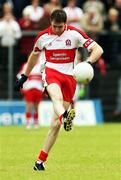 14 July 2007; Enda Muldoon, Derry. Bank of Ireland All-Ireland Football Championship Qualifier, Round 2, Derry v Mayo, Celtic Park, Derry. Picture credit: Oliver McVeigh / SPORTSFILE