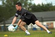 18 July 2007; Dublin senior football goalkeeper Stephen Cluxton during the launch of the Garry Matthews Goalkeeping Clinic. DCU Sports Ground, Ballymun, Dublin. Picture credit: Stephen McCarthy / SPORTSFILE