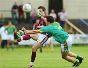 21 July 2007; Nicholas Joyce, Galway, in action against Eoin Harrington, Meath. Bank of Ireland All-Ireland Senior Football Championship Qualifier, Round 3, Galway v Meath, O'Moore Park, Portlaoise, Co. Laois. Picture credit: Ray McManus / SPORTSFILE