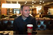 28 November 2014; The Dublin manager Jim Gavin during a press conference ahead of the GAA GPA All Star Tour 2014, sponsored by Opel, match on Saturday. Sheraton Boston Hotel, Dalton Street, Boston, Massachusetts, USA. Picture credit: Ray McManus / SPORTSFILE