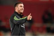 28 November 2014; Munster's JJ Hanrahan ahead of the game. Guinness PRO12, Round 9, Munster v Ulster, Thomond Park, Limerick. Picture credit: Stephen McCarthy / SPORTSFILE