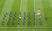 28 September 2014; The Artane Band parade before the game. TG4 All-Ireland Ladies Football Senior Championship Final, Cork v Dublin. Croke Park, Dublin. Picture credit: Ray McManus / SPORTSFILE