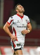 28 November 2014; Ian Humphreys, Ulster, reacts after missing a last minute conversion. Guinness PRO12, Round 9, Munster v Ulster, Thomond Park, Limerick. Picture credit: Diarmuid Greene / SPORTSFILE