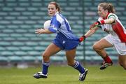 21 July 2007; Mary O'Rourke, Waterford, in action against Nuala O'Shea Mayo. TG4 All-Ireland Ladies Football Championship Group 1, Mayo v Waterford, Gaelic Grounds, Co. Limerick. Picture credit: James Horan / SPORTSFILE