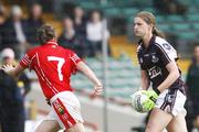 21 July 2007; Annette Clarke, Galway, in action against Briege Corkery, Cork. TG4 All-Ireland Ladies Football Championship Group 2, Cork v Galway, Gaelic Grounds, Co. Limerick. Picture credit: James Horan / SPORTSFILE