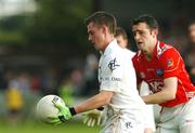 14 July 2007; Emmet Bolton, Kildare, in action against Shane Lennon, Louth. Bank of Ireland All-Ireland Football Championship Qualifier, Round 2, Kildare v Louth, St. Conleth's Park, Newbridge, Co. Kildare. Picture credit: Matt Browne / SPORTSFILE