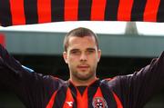 27 July 2007; Bohemians new signing Chris Turner following a press conference to announce their four new signings. Phoenix Bar, Dalymount Park, Dublin. Picture credit: Stephen McCarthy / SPORTSFILE