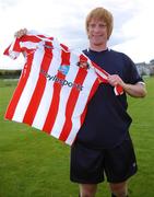 27 July 2007; Sunderland's new signing Paul McShane, after training, ahead of tomorrow's friendly with Bohemians in Dalymount Park. Malahide United AFC, Gannon Park, Coast Road, Malahide, Co. Dublin. Picture credit: Brian Lawless / SPORTSFILE