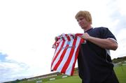 27 July 2007; Sunderland's new signing Paul McShane, after training, ahead of tomorrow's friendly with Bohemians in Dalymount Park. Malahide United AFC, Gannon Park, Coast Road, Malahide, Co. Dublin. Picture credit: Brian Lawless / SPORTSFILE