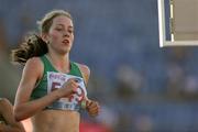 27 July 2007; Charlotte Ffrench O'Carroll, from Dublin, competing for Ireland, on her way to take the silver medal in the girls 3000m event. European Youth Olympic Festival, Belgrade, Serbia. Picture credit: Tomás Greally / SPORTSFILE *** Local Caption ***