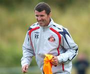 27 July 2007; Sunderland manager Roy Keane during training ahead of tomorrow's friendly with Bohemians in Dalymount Park. Malahide United AFC, Gannon Park, Coast Road, Malahide, Co. Dublin. Picture credit: Brian Lawless / SPORTSFILE