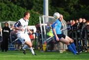 27 July 2007; Conor Sammon, U.C.D, in action against Liam Burns, Bohemians. eircom League of Ireland Premier Division, U.C.D. v Bohemians, Belfield Park, Dublin. Picture credit; Daire Brennan / SPORTSFILE