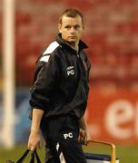 27 July 2007; Paul Cheshire, Dundalk team physio. eircom League of Ireland First Division, Shelbourne v Dundalk, Tolka Park, Dublin. Picture credit; Brendan Moran / SPORTSFILE